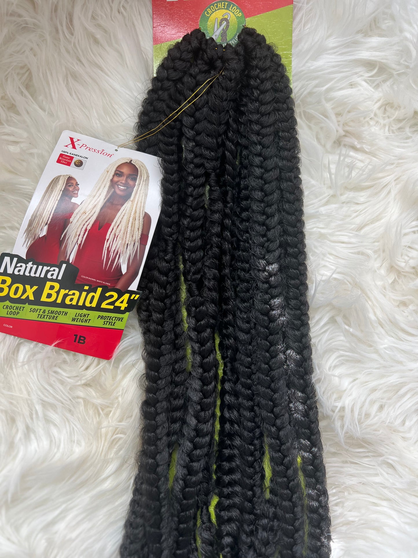 black crochet box braids