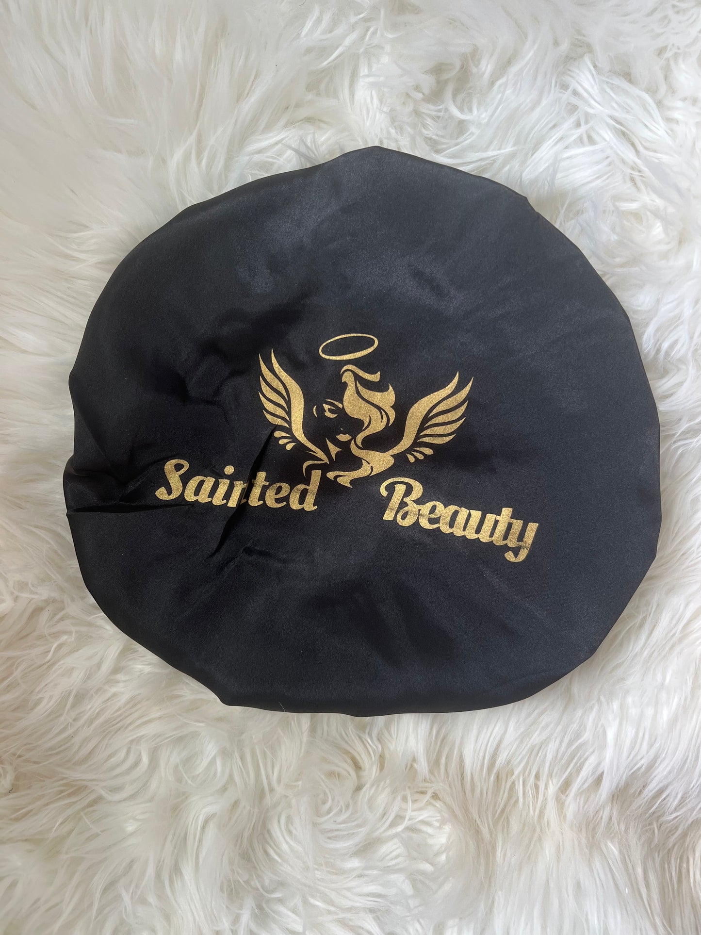 black sainted beauty bonnet 