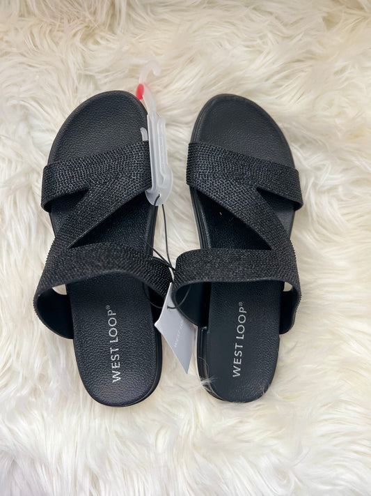 Black sandal 