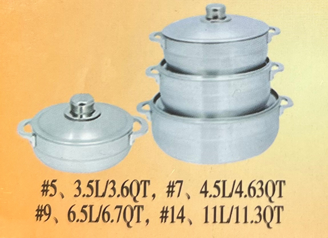 4 Piece Aluminum Cookware Set